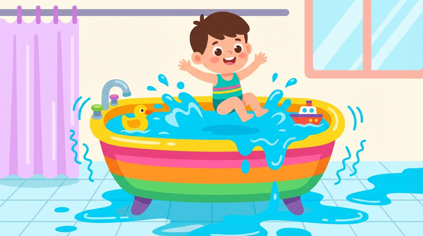 A scientific illustration showing two graduated cylinders. The first contains water at 200ml. The second shows a rock submerged in the water, with the water level risen to 250ml, highlighting the displacement.